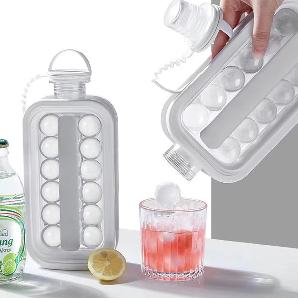 Botella de silicona 2 en 1 para bolas de hielo | FREEZBALL
