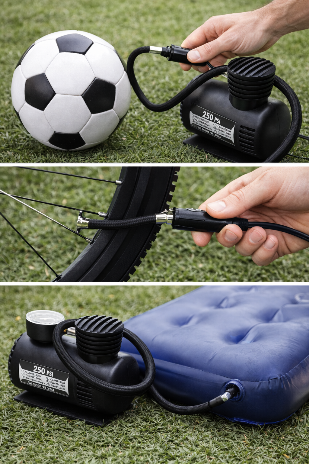 AirGo Pro® - Mini Compresor Portatil 250 Psi