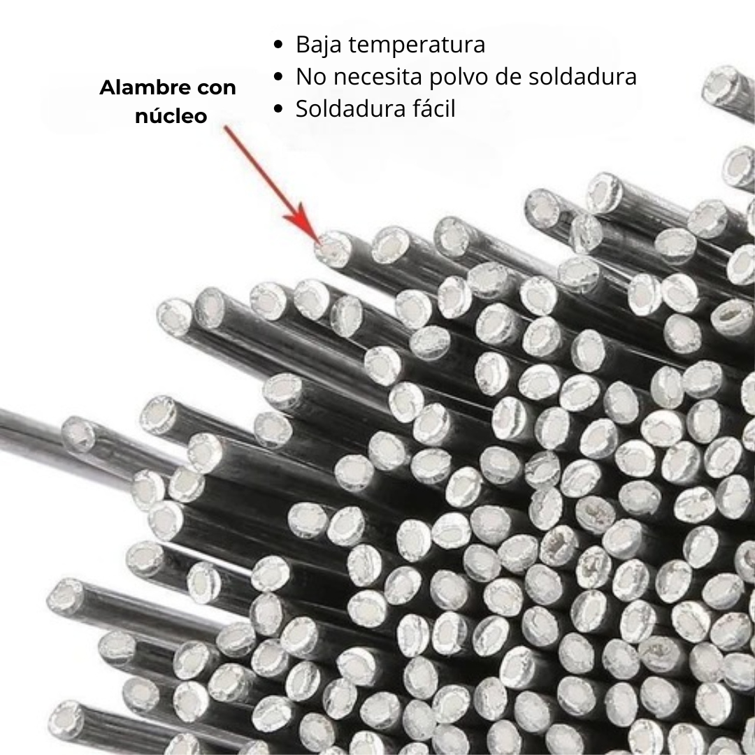 🔥Oferta especial🔥 Varilla Soldadura Aluminio Baja Temp X 5