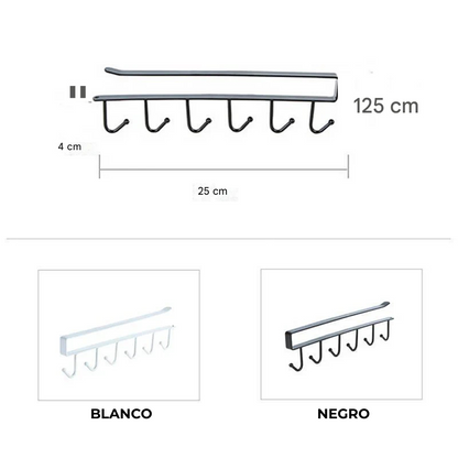 Soporte Colgador De Tazas Multifuncional