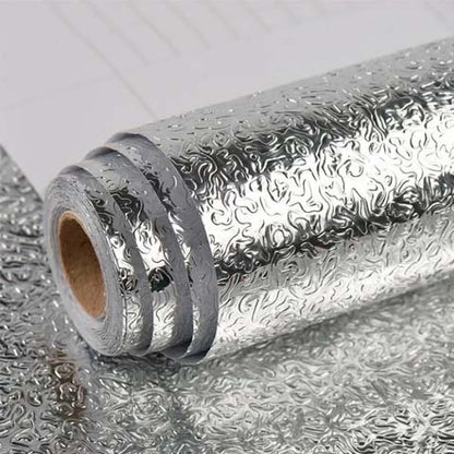 Adhesivo De Aluminio PREMIUM para Cocina de alta Calidad (60 cm x 3 mt)
