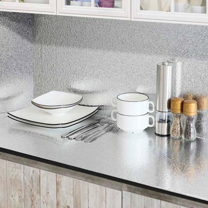 Adhesivo De Aluminio PREMIUM para Cocina de alta Calidad (60 cm x 3 mt)