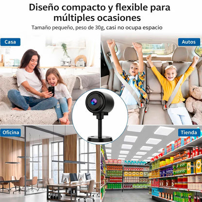 MINI CAMARA DE SEGURIDAD INALAMBRICA | Oferta 2x1 Unidades