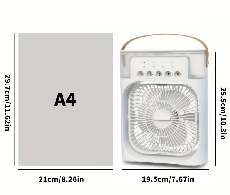 ZenCooler®  - Ventilador Humidificador Premium