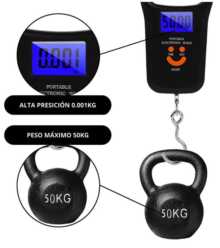 TravelWeigh™ - Balanza Digital de Equipaje