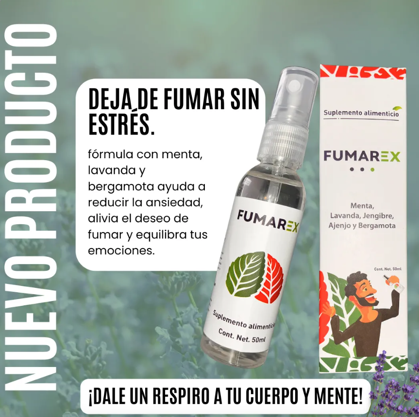 Fumarex®  - Calma la ansiedad al fumar