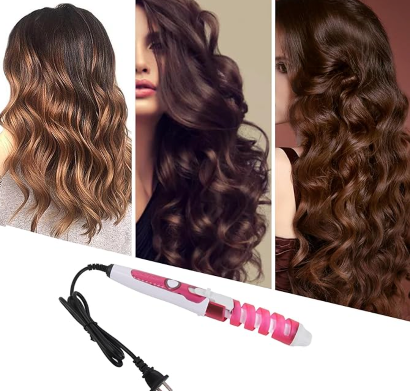 Pinza Rizadora Encrespador De Cabello