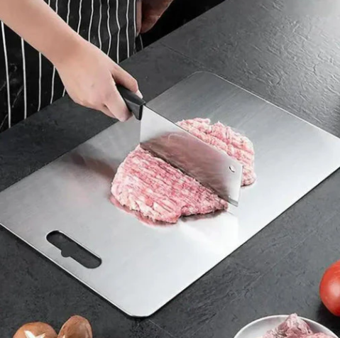 TABLA DE PICAR ACERO INOXIDABLE