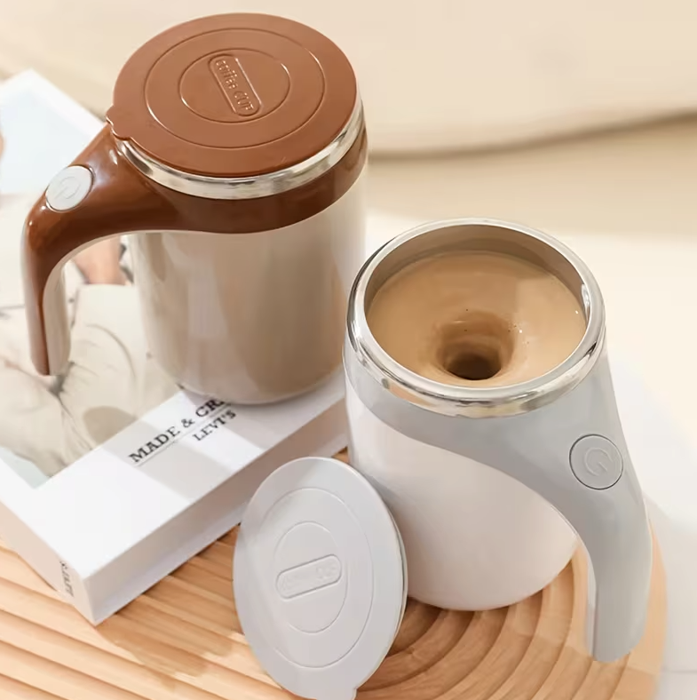 Taza Magnética Mezcladora Acero Inoxidable