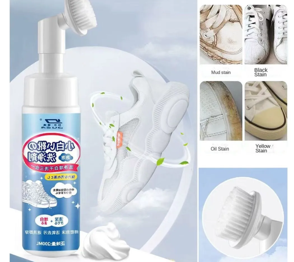 CleanStep™ - Crema Limpiadora de Zapatos
