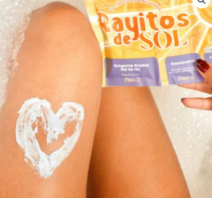 Rayitos De Sol®  - Kit Decolorante Para Piel
