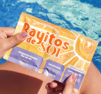Rayitos De Sol®  - Kit Decolorante Para Piel