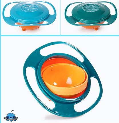 BabyOrbit® * Plato Para Bebe Anti Derrame 360