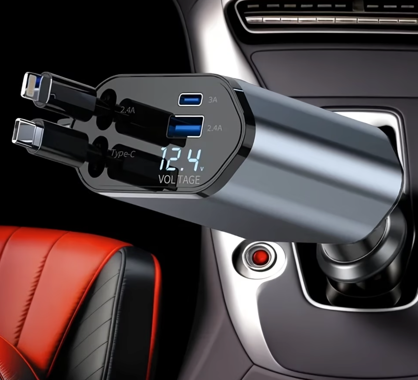 PowerRide™ - Carga varios celulares en tu carro 🔋