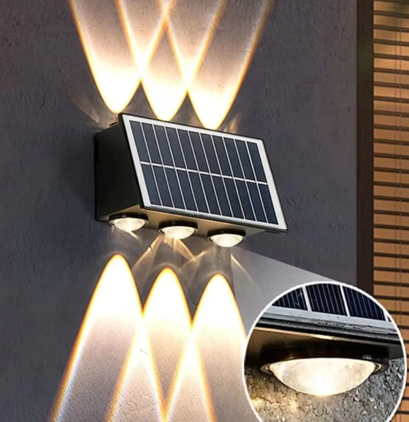 Wall Lights® - Lámpara Solar Exterior
