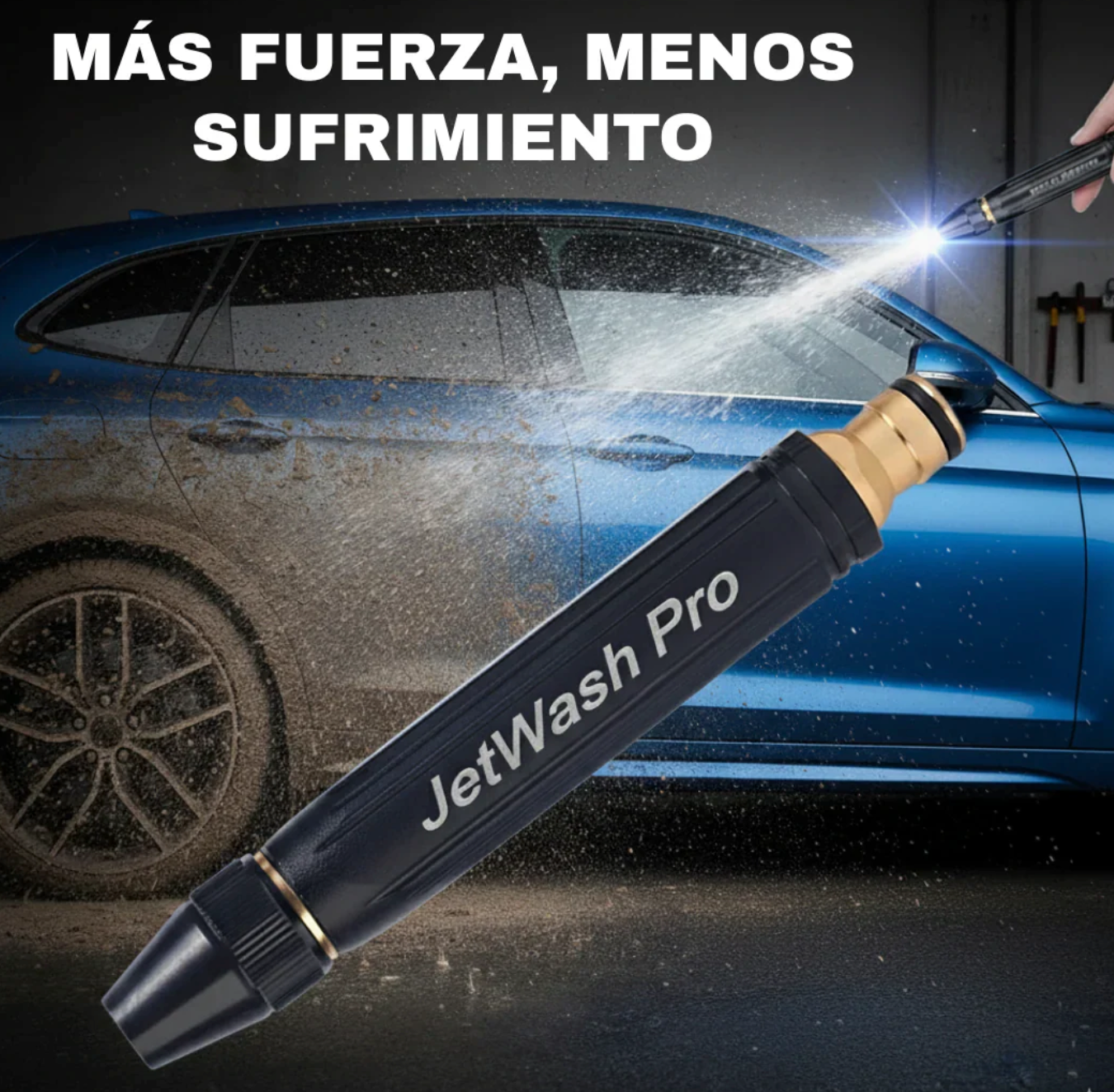 HydroJet® - Boquilla Hidrolavadora Portátil Inalámbrica