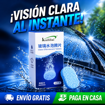 Kaililai® - Pastillas Limpia Parabrisas Efervecentes