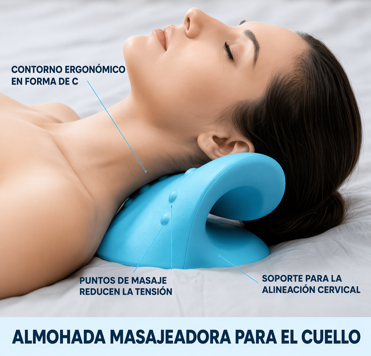 Cervelle® - Almohada Cervical En C