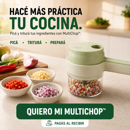 Picador de verduras 3 en 1 - Multichop