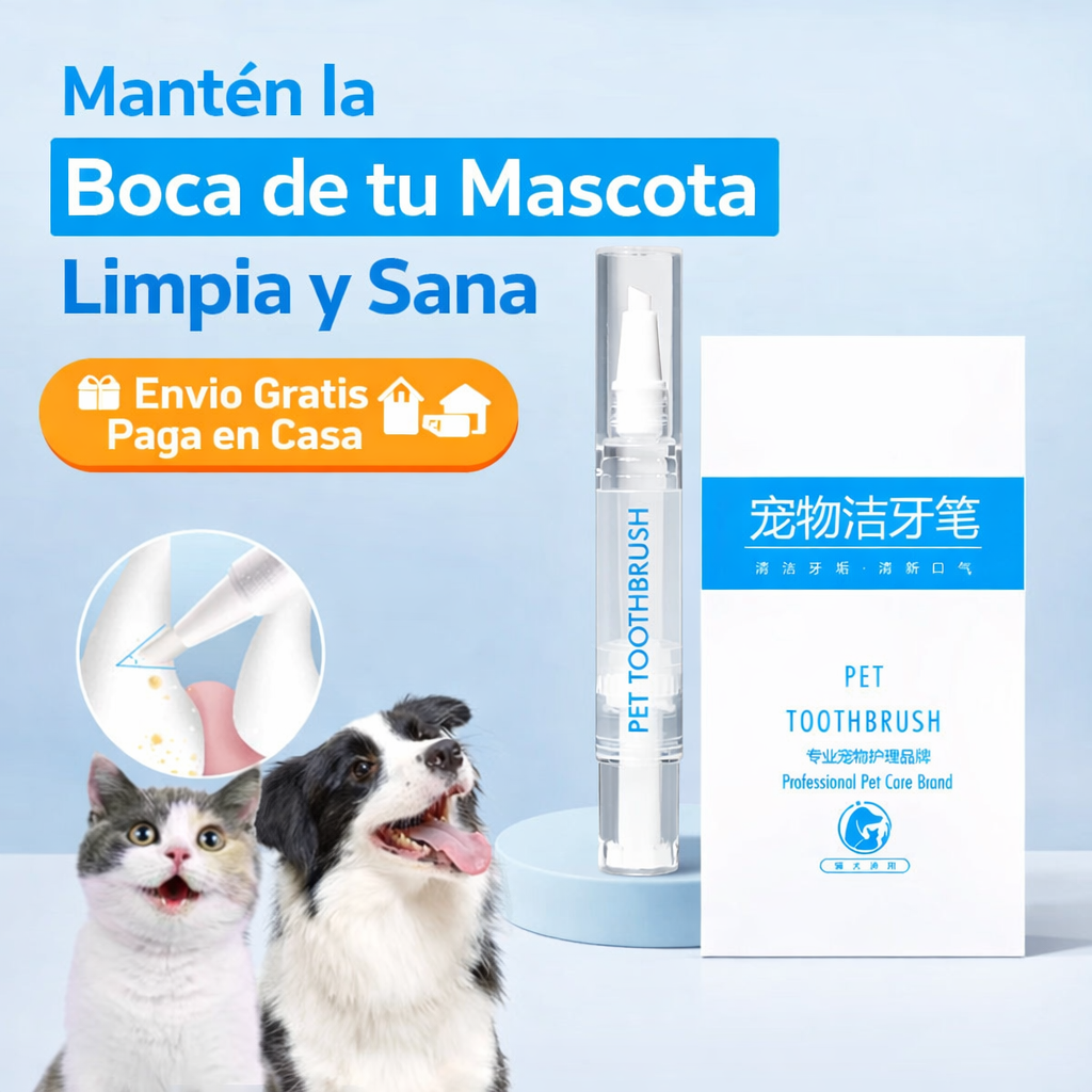 Glambrush - Limpiador dental para mascotas