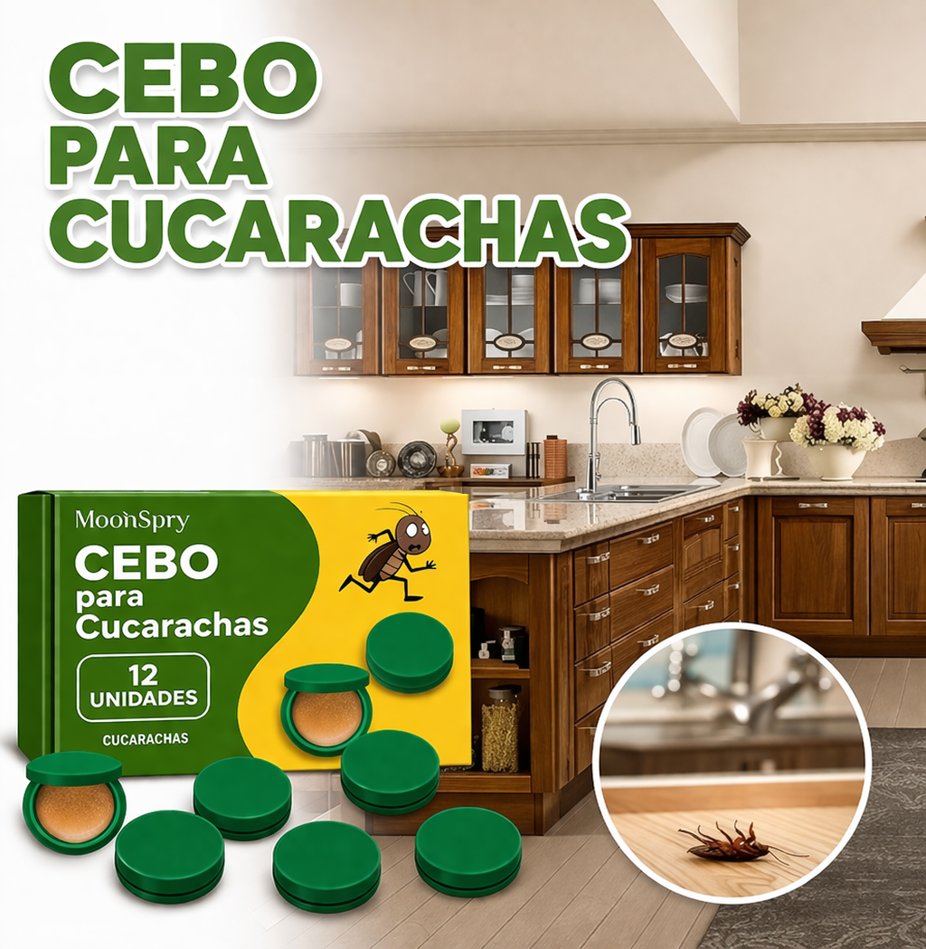 KillBase® - Cebo Matacucarachas (x12 unidades)
