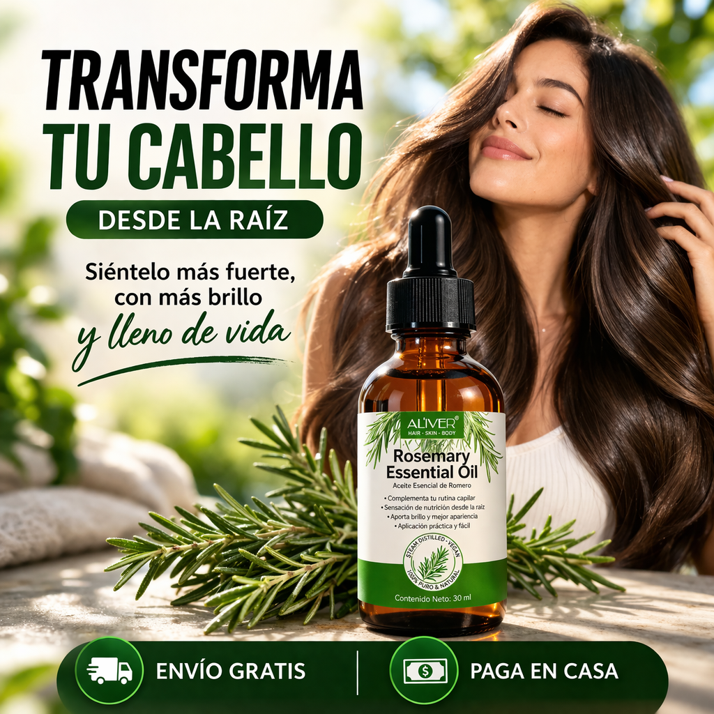 Rosemary® - Aceite Esencial de Romero (x2 Unidades)