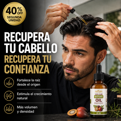 🌿Aceite Capilar Batana™ – Menos caída, cabello más fuerte