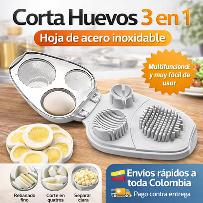 Cortador De Huevos Multifuncional
