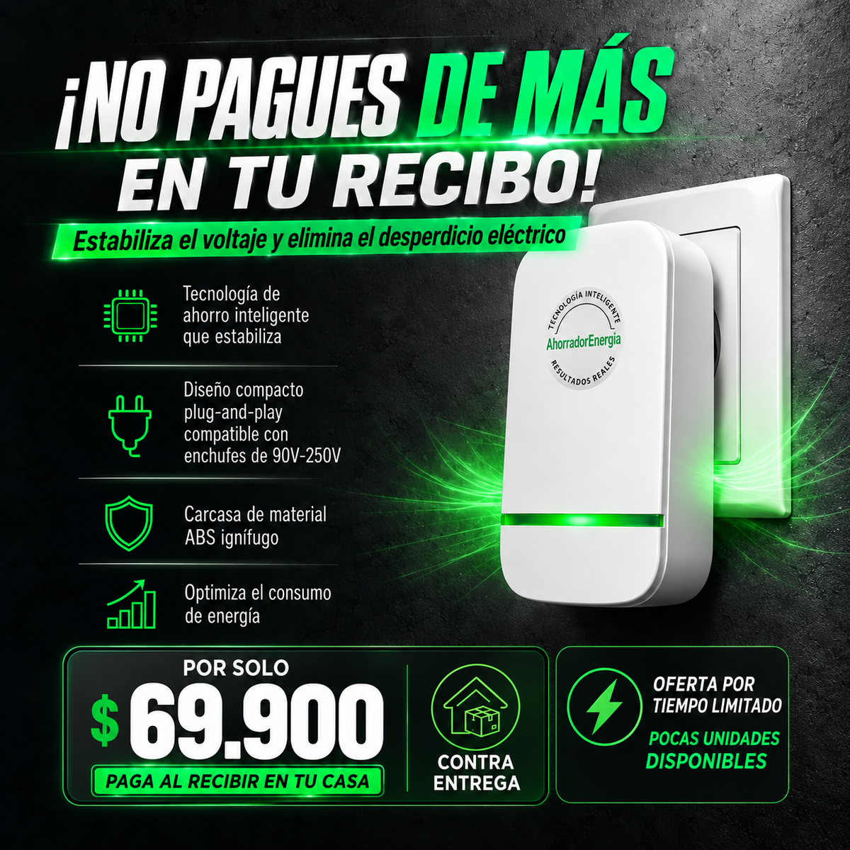 Ahorrador de Energía Best | Reduce las boletas desde el primer mes