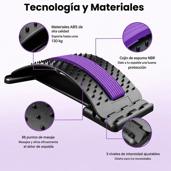 Descompresor Lumbar Pro™ - Alivio para la espalda baja en 10 minutos