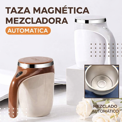 Taza Magnética Mezcladora Acero Inoxidable
