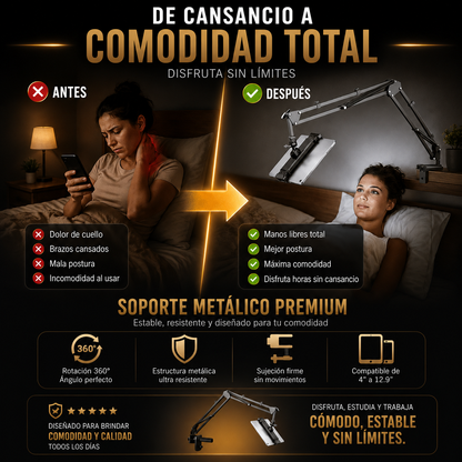 POVGo® | Soporte Manos Libres 360°