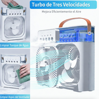 ZenCooler®  - Ventilador Humidificador Premium