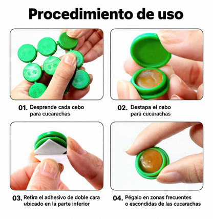 KillBase® - Cebo Matacucarachas (x12 unidades)