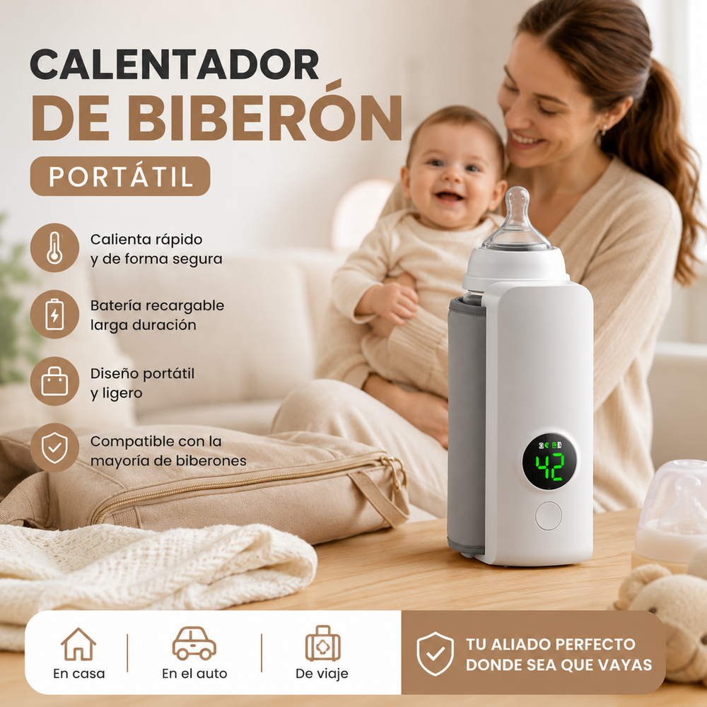 Calentador de Biberón Portátil