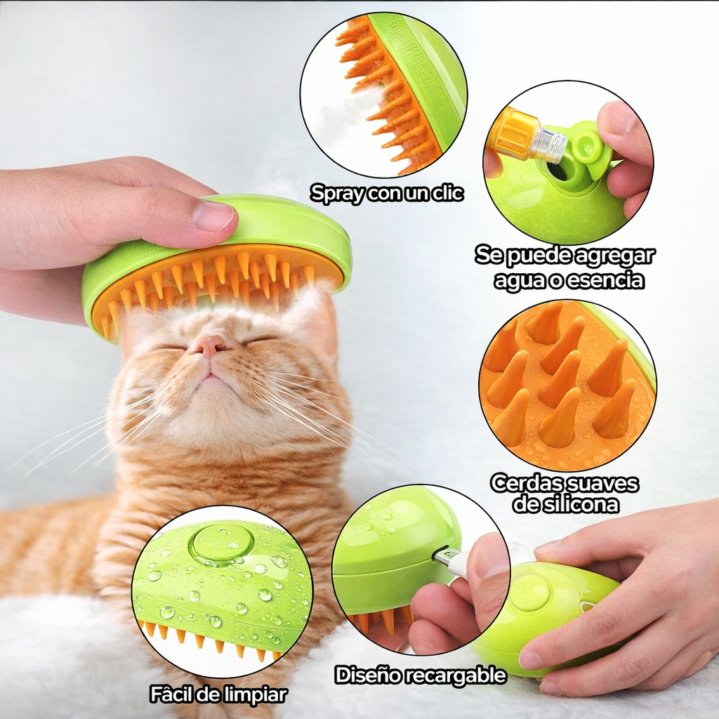 PetVapor® - Cepillo De Vapor Para Mascotas