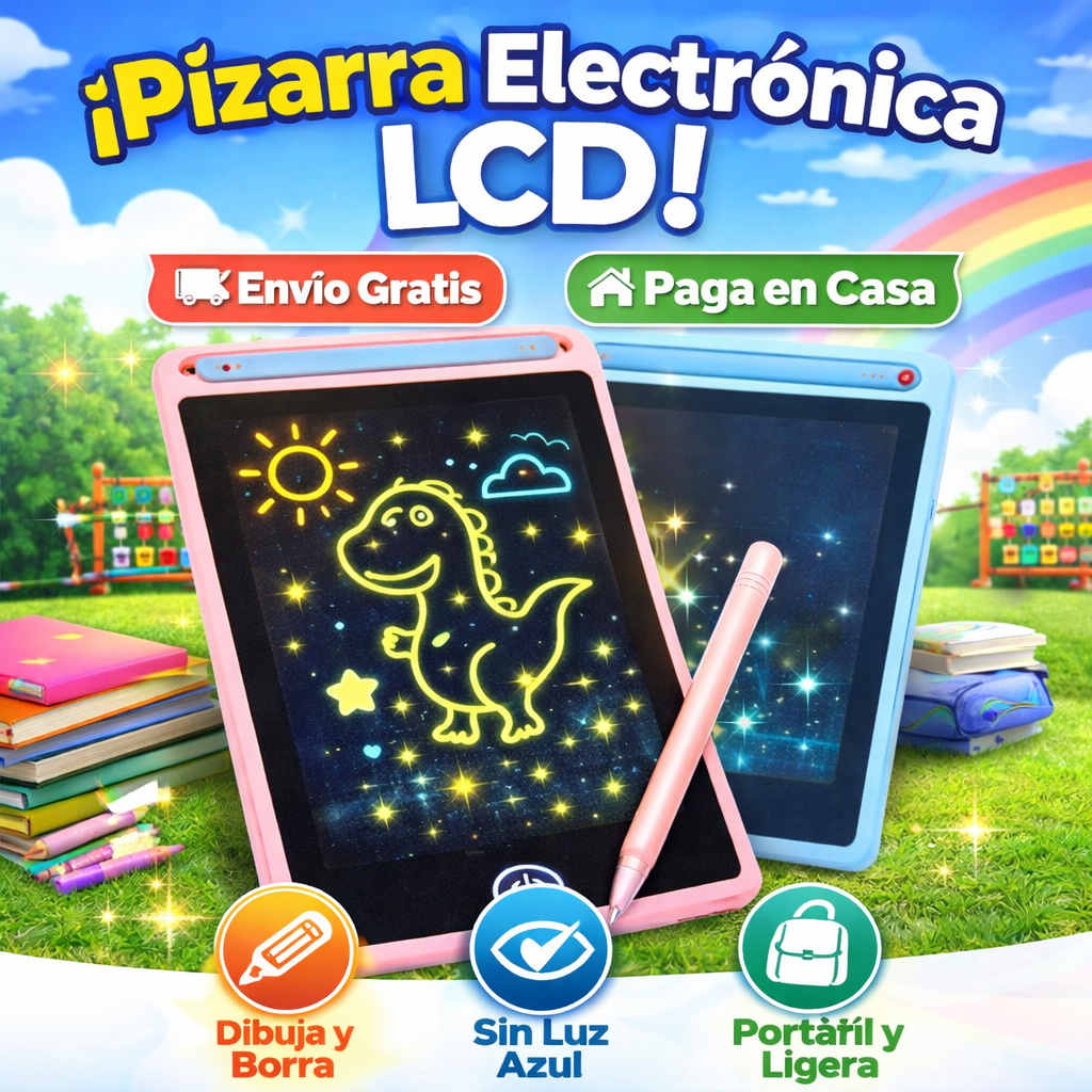 Tablet Lcd®- Dibuja, Crea y Borra Fácil