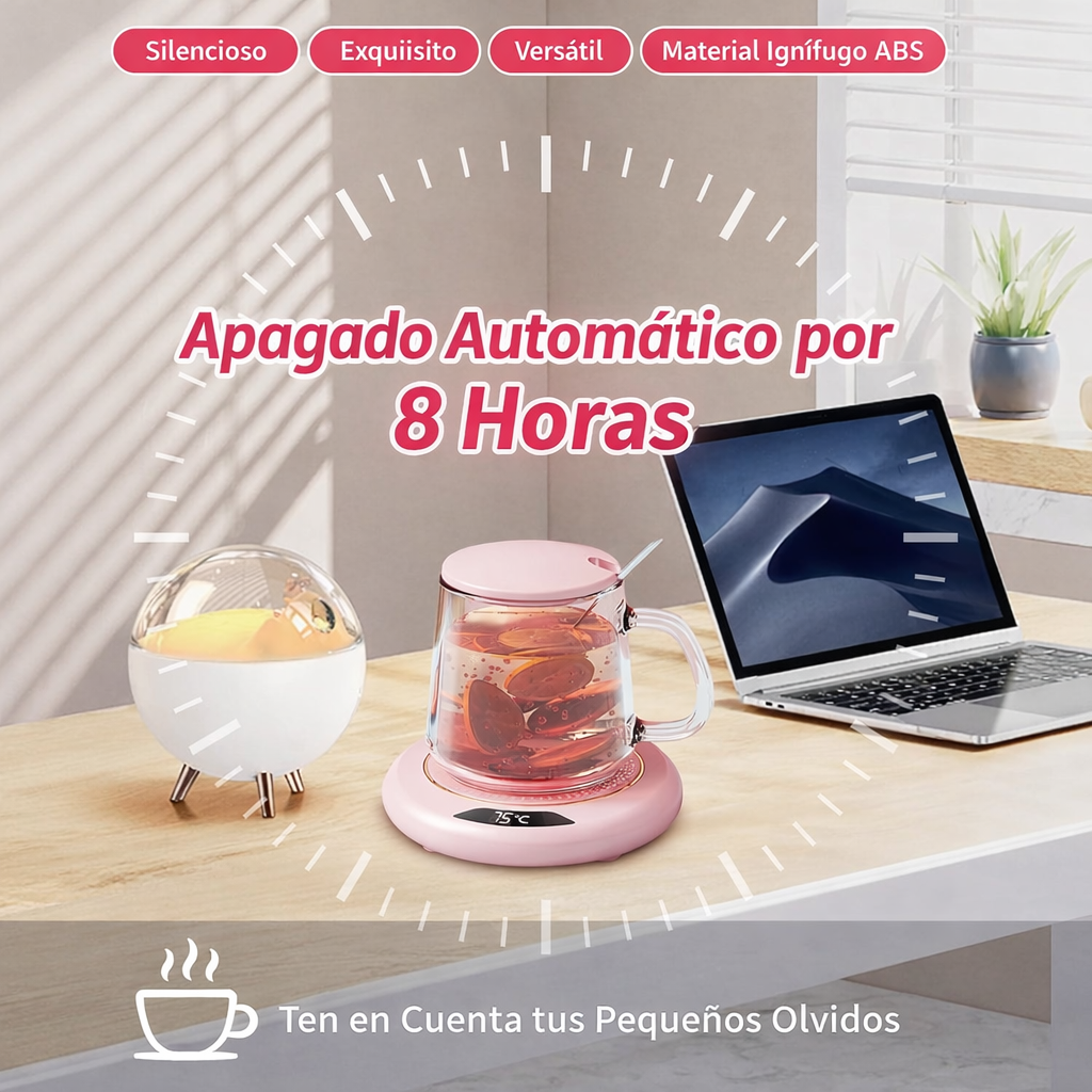 HeatCup™ - Calentador Portátil de Tazas