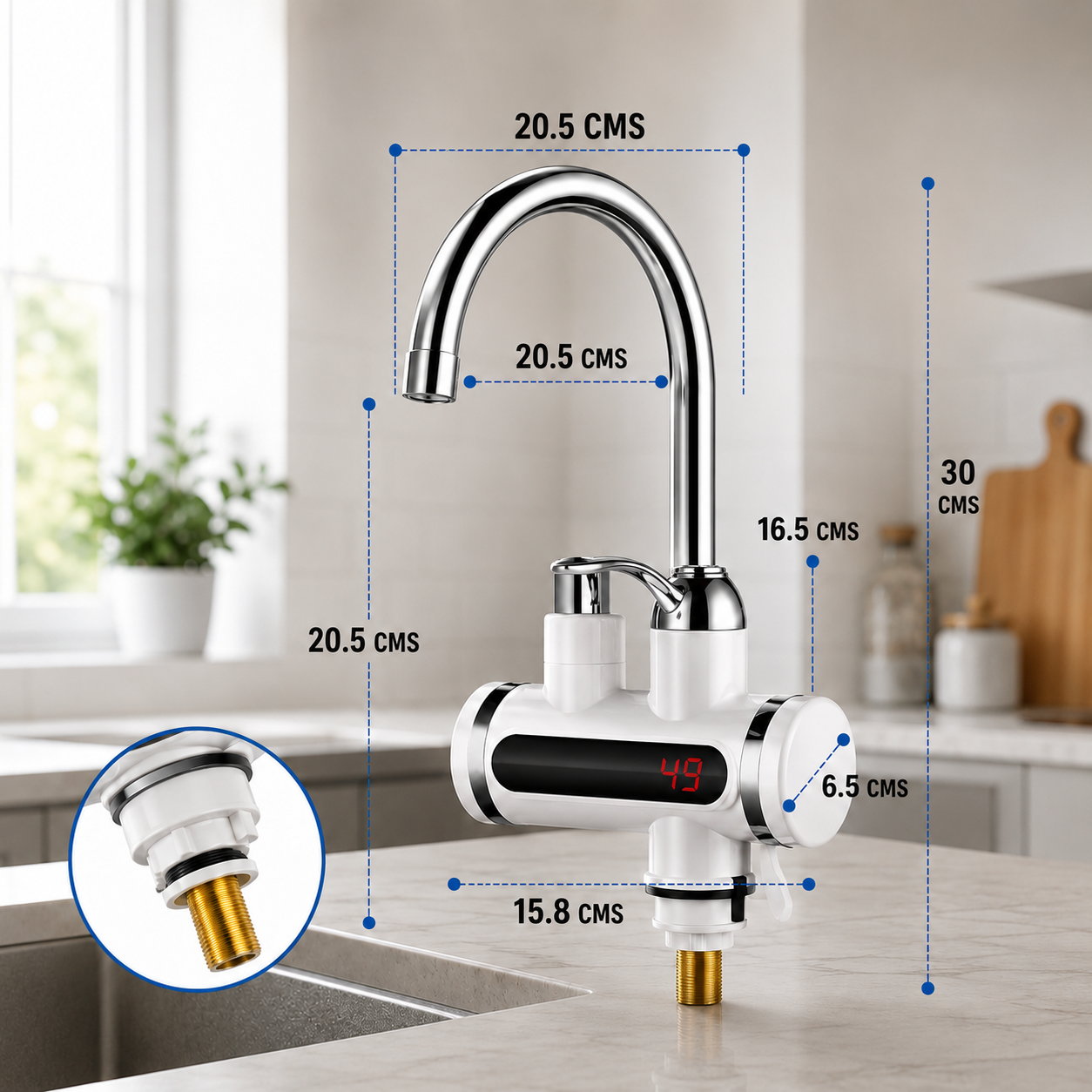 AquaHeat® — Agua caliente en 5 segundos