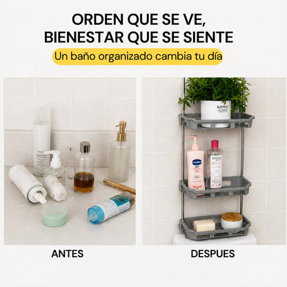BathSpace® Organizador para baño sobre Inodoro