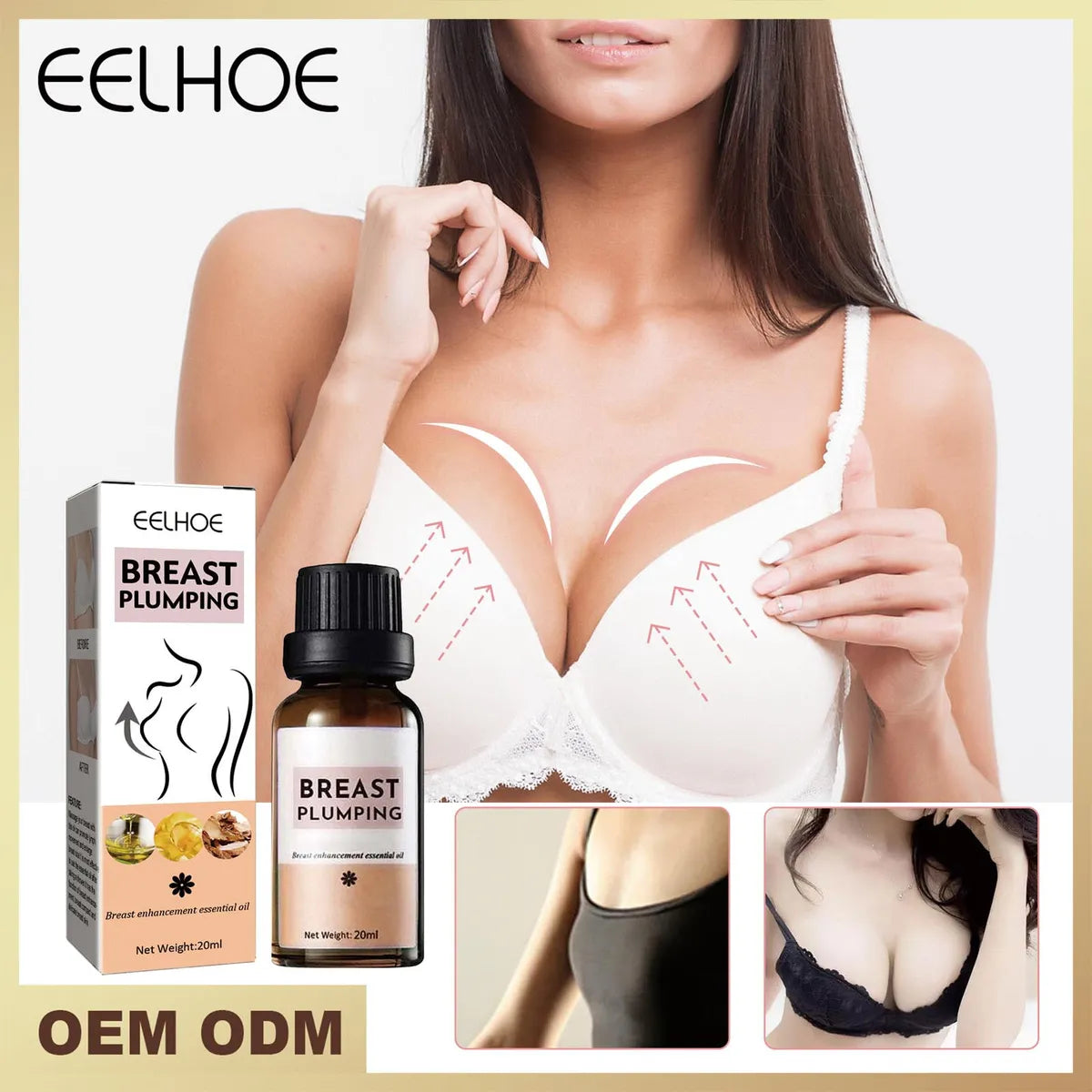 Aceite Reafirmante de Busto Natural | Hidratante y Efecto Lifting