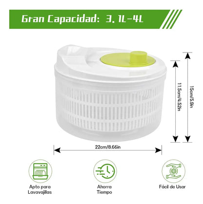 Salad Spinner® - Escurridor Verdura Centrifugador