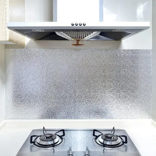 Aluminio Adhesivo – Protege y Decora – Cocina Moderna y Sin Grasa.