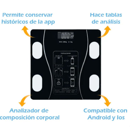 HealthSync® - Balanza con Bluetooth