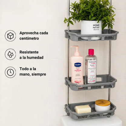 BathSpace® Organizador para baño sobre Inodoro