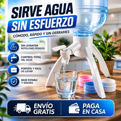AquaPress® - Soporte Dispensador Agua
