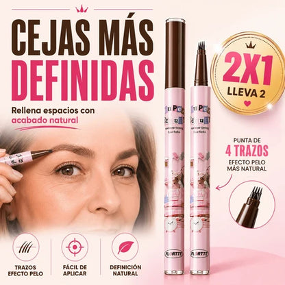 GlamBrow 3D — Lápiz Microblading de Precisión, Sin Líneas Gruesas Promo 2x1