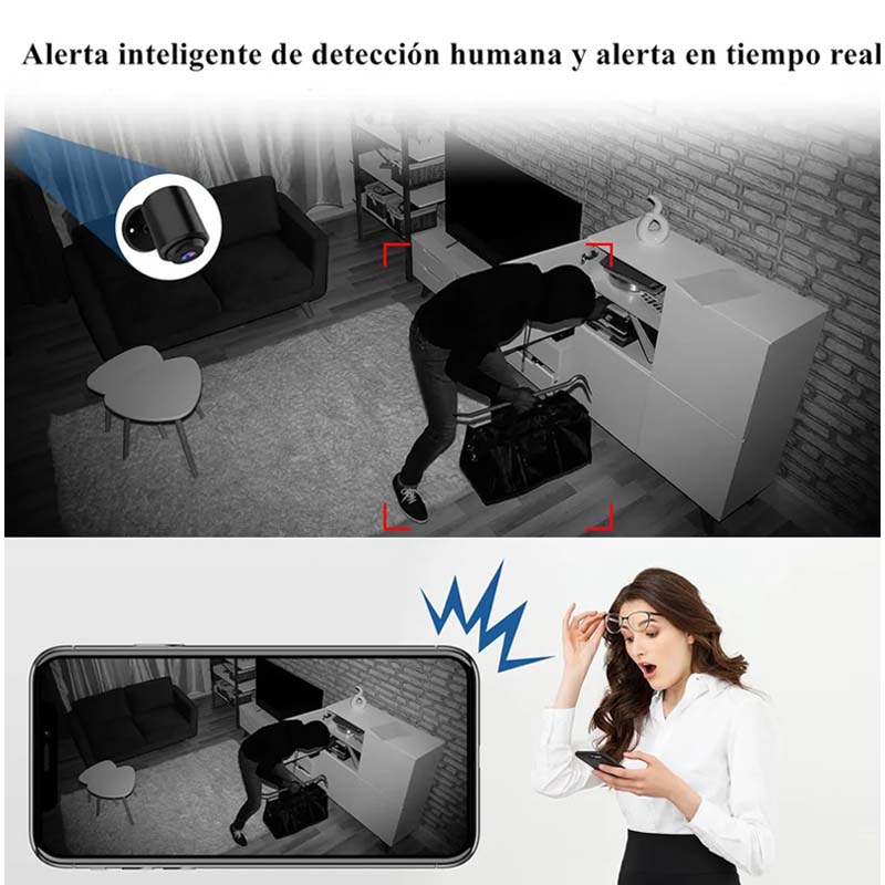 MINI CAMARA DE SEGURIDAD INALAMBRICA | Oferta 2x1 Unidades