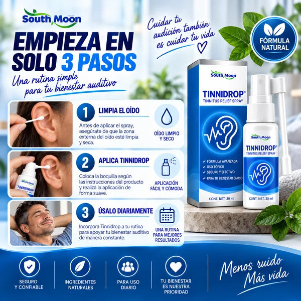 Tinnidrop - Spray para Oídos