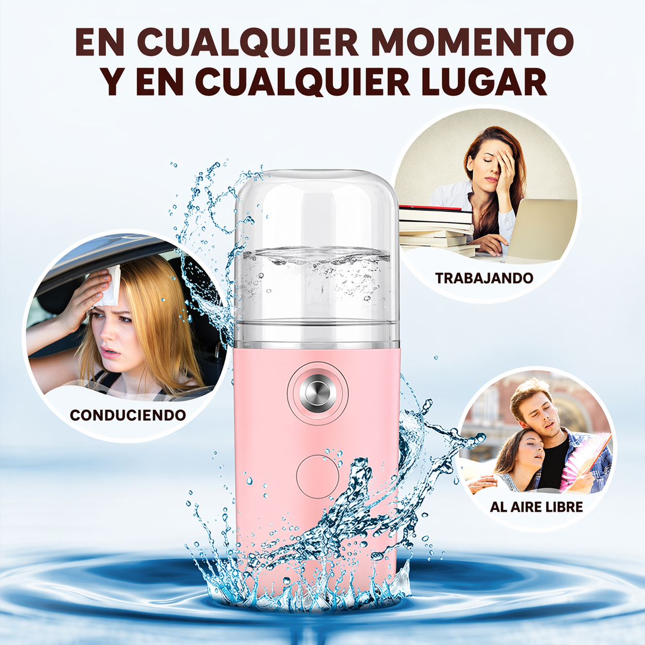 Glowvera® - Vaporizador Facial Portátil